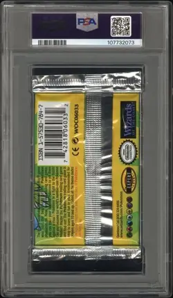 PSA 8 Pokemon 1999 Vintage Base Set Foil Booster Pack Venusaur Unlimited ENG - Image 2