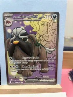 Arven's Mabosstiff ex Pokemon • Ultra Rare • 218/182 Destined Rivals - Image 2