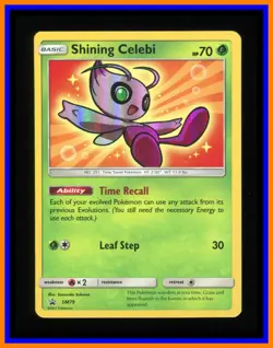 Shining Celebi - SM79 - Black Star Promo - Shining Promo - Pokemon Card - Image 1