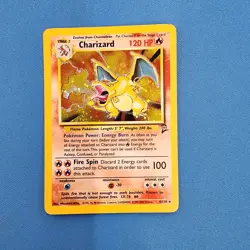 2000 Pokemon Base Set 2 Charizard 4/130 Holo Foil Rare Mp - Image 1