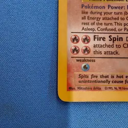 2000 Pokemon Base Set 2 Charizard 4/130 Holo Foil Rare Mp - Image 5