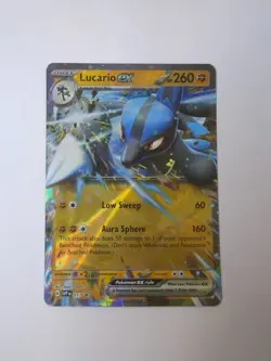 Lucario Ex #17 Black Star Promo NM | Pokemon Scarlet & Violet 2023 - Image 1