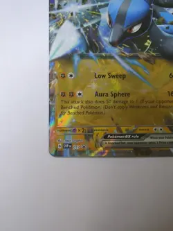 Lucario Ex #17 Black Star Promo NM | Pokemon Scarlet & Violet 2023 - Image 4