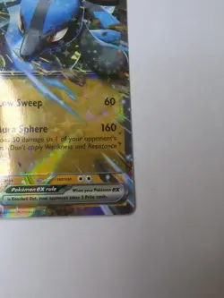 Lucario Ex #17 Black Star Promo NM | Pokemon Scarlet & Violet 2023 - Image 5