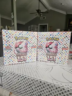 Lot Of 2 Pokemon Japanese 151 Booster Boxes Sealed 4521329346038 - Image 1