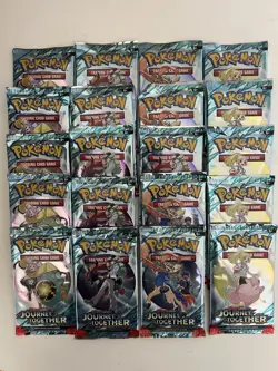 Pokemon TCG; Journey Together (SV09) Booster Packs, Lot of 20, Ready to Ship - Image 1