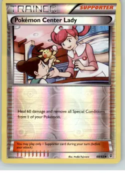 Pokemon Center Lady - Generations - Reverse Holo LP - #68/83 - Image 1