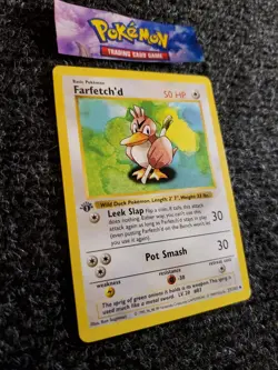 Farfetch'd (Shadowless) - 27/102 Base Set - WOTC - Pokemon TCG - NM - Image 3