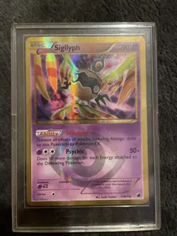 Pokemon TCG - Sigilyph 118/116 BW Plasma Freeze - Ultra Rare LP - Image 1