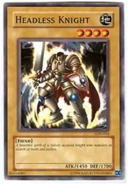 1x (HP) Headless Knight - LON-054 - Common - 1st Edition YuGiOh - Image 1