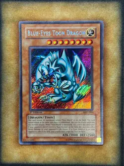 Yugioh Blue-Eyes Toon Dragon MRL-000 Secret Rare 1st Edition LP - Image 1