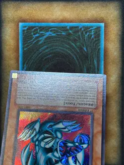 Yugioh Blue-Eyes Toon Dragon MRL-000 Secret Rare 1st Edition LP - Image 3