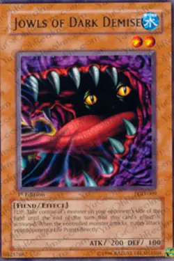 1x (P) Jowls of Dark Demise - PGD-009 - Rare - Unlimited Edition YuGiOh - Image 1