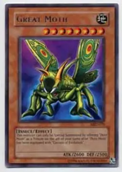 1x (HP) Great Moth - MRD-070 - Rare - 1st Edition YuGiOh - Image 1