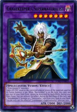 1x (NM) Gravekeeper's Supernaturalist - SOFU-EN035 - Rare - Unlimited Edition Y - Image 1