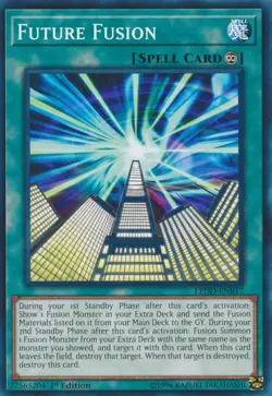 1x (LP) Future Fusion - LEDD-ENB17 - Common - 1st Edition YuGiOh - Image 1