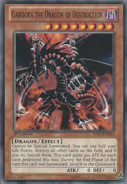1x (EX) Gandora the Dragon of Destruction - SP13-EN041 - Common - Unlimited Edit - Image 1