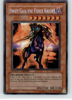 Swift Gaia the Fierce Knight - 2004 Collectors Tin - LP - #CT1-EN004 - Image 1