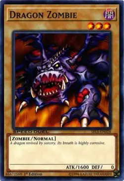 1x (EX) Dragon Zombie - SBLS-EN028 - Common - 1st Edition YuGiOh - Image 1