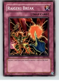 Raigeki Break - Starter Deck: Yugi Evolution - HP - #SYE-050 - Image 1
