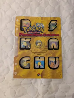 Pokemon TCG Pikachu Card World Collection 2000 Full Set with Folder - Image 1