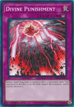 1x (NM) Divine Punishment - SR05-EN035 - Common - 1st Edition YuGiOh - Image 1