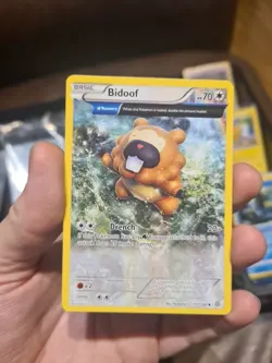 Pokemon Card Bidoof Primal Clash Uncommon 117/160 Near Mint - Image 1