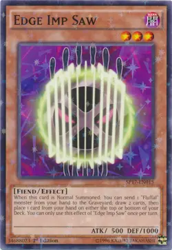 1x (NM) Edge Imp Saw - SP17-EN015 - Starfoil Rare - 1st Edition YuGiOh - Image 1