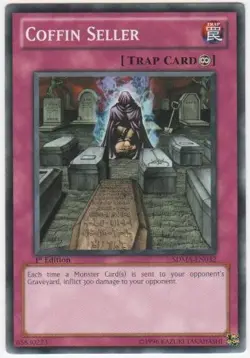 1x (EX) Coffin Seller - SDMA-EN032 - Common - 1st Edition YuGiOh - Image 1