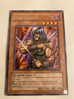 Yugioh Don Zaloog RP02-EN068 (Reprint) Rare NM - Image 1