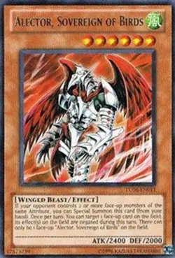1x (EX) Alector, Sovereign of Birds - TU06-EN011 - Rare - Unlimited Edition YuG - Image 1