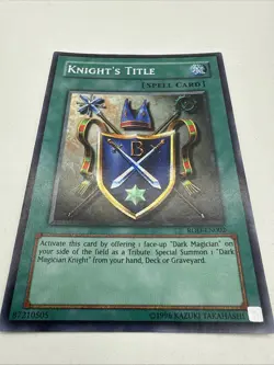 Yugioh Knight’s Title ROD-EN002 Limited Edition Secret Rare Holo - LP - Image 2