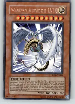 Winged Kuriboh LV10 - Duelist Pack 1: Jaden Yuki - DP1-EN006 - Moderately Played - Image 1
