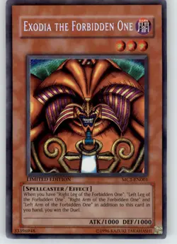 Exodia the Forbidden One - Master Collection Volume 1 - MC1-EN001 - LP - Image 1