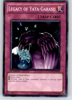 Legacy of Yata-Garasu - Structure Deck: Dragunity Legion - SDDL-EN033 - LP - Image 1