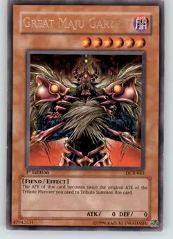 Great Maju Garzett - Dark Crisis - DCR-063 - Lightly Played - Image 1