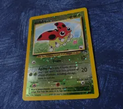 Pokemon Ledyba card 7/18 TCG Southern Islands Reverse Holo promo - Image 3