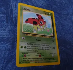 Pokemon Ledyba card 7/18 TCG Southern Islands Reverse Holo promo - Image 4