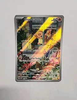 Pokemon TCG Charmander 044 Scarlet & Violet Obsidian Flames Promo Card Holo - Image 2