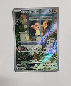 Pokemon TCG Charmander 044 Scarlet & Violet Obsidian Flames Promo Card Holo - Image 3