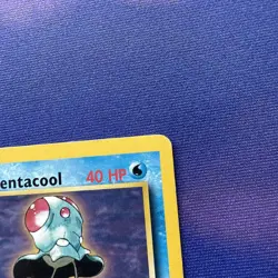 Pokemon Card Misty's Tentacool 32/132 Gym Heroes Rare WOTC Played - Image 3