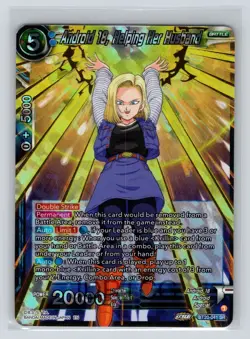 Dragon Ball Super Card BT20-041 SR Android 18, Helping Her Husband - Image 1