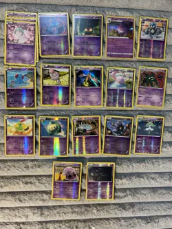 Lot(21) 18 Holographic Psychic Pokemon Cards - Image 1