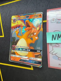 Pokemon Card Charizard GX SM Hidden Fates 9/68 038 💎NM💎 - Image 4