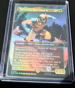 MTG English Wolverine, Best There Is (Rainbow Foil) NM Foil Secret Lair - Image 1