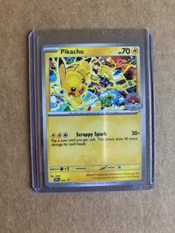 Pokemon Pikachu TCG Promo Card SVP225 2025 World Championships - Image 1