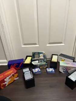 Pokemon Card Lot (Box Included) Hundreds of Cards! - Image 1