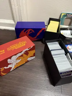 Pokemon Card Lot (Box Included) Hundreds of Cards! - Image 2