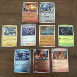 Pokemon 15 Card Mega Evolution Reverse Holo/ Holo Lot Dialga kygore abra - Image 4