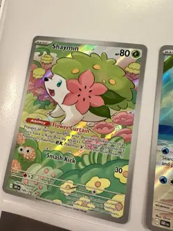 Misty's Lapras 194/182 + Shaymin 185/182 Sv10: Destined Rivals Holo 2 Cards Lot - Image 3